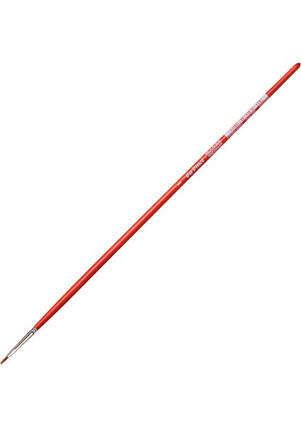 : Pelo Di Bue Manda Kılı Düz Yağlı Boya Fırçası : Seri 1887 : No:1