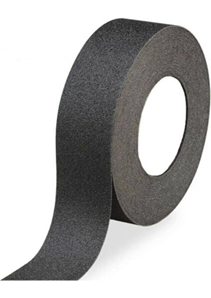 Tape x  Kaydırmazlık Bandı 50mm  x  25mt Siyah Ven Kaydırmaz Bant 50mm