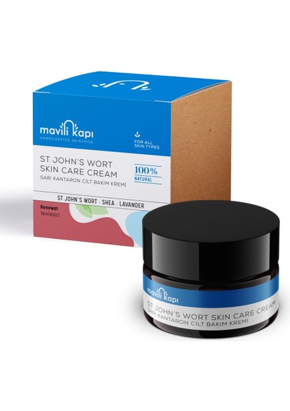 Sarı Kantaron Cilt Bakım Kremi 30 ml