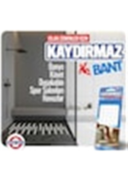 Islak Zemin Kaydırmaz Bant 19 Mm x 20 Cm