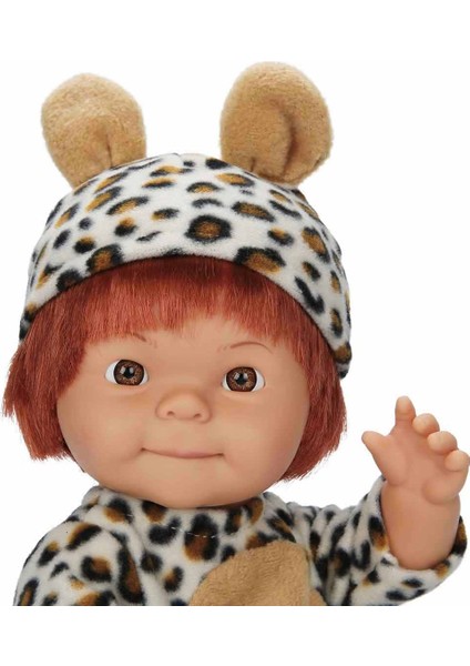 Bebelou Kostüm Partisi Bebeği 40 cm - Leopar Kostümlü Bebelou