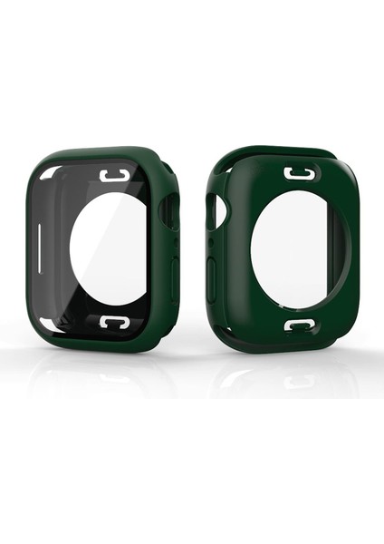Apple Watch 6 Se 5 4 3 44 mm Uyumlu Ekran Koruyucu 360° Kasa Koruma Tüm Gövde Kapak Darbe Emici