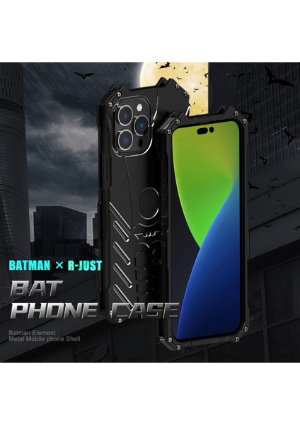 ZH Store iPhone 14 Pro Max için Halka Tutucu Telefon Kılıfı - Yeşil Ordu(Yurt Dışından)