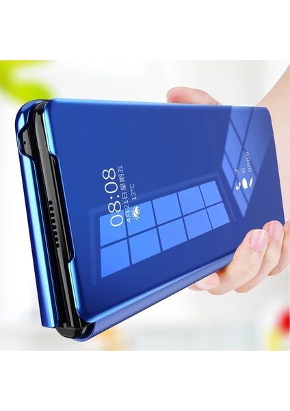 Samsung Galaxy Z Fold 3 Kaplama Aynası Sert Pc Pu Tam Darbeye Dayanıklı Koruma Cep Telefonu Kılıfı Kapağı (Yurt Dışından)