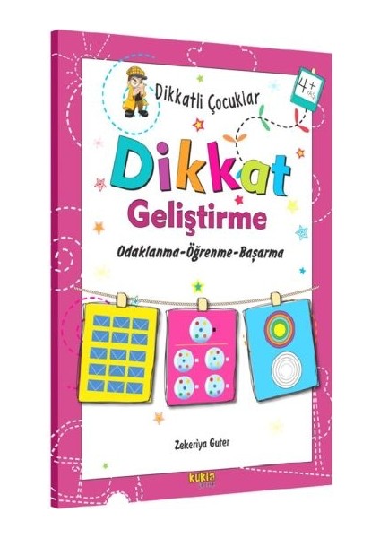 Kukla Zeka Geliştirme Dikkat Geliştirme Algı Geliştirme Seti 3 Kitap (3+ Yaş) fiyatları
