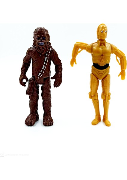 Star Wars Darth Vader, Stormtrooper, Chewbacca, R2-D2, C-3po Yıldız Savaşları Karakterleri Seti