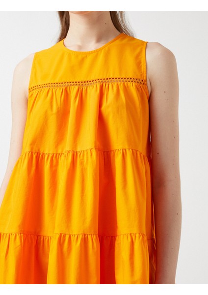 Katlı Mini Elbise Kolsuz indirimleri