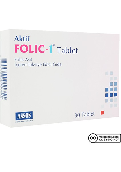 Folic 1 30 Tablet