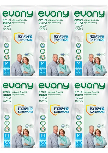 Hasta Bezi Yetişkin Emici Külot M-Orta Boy 180 Adet