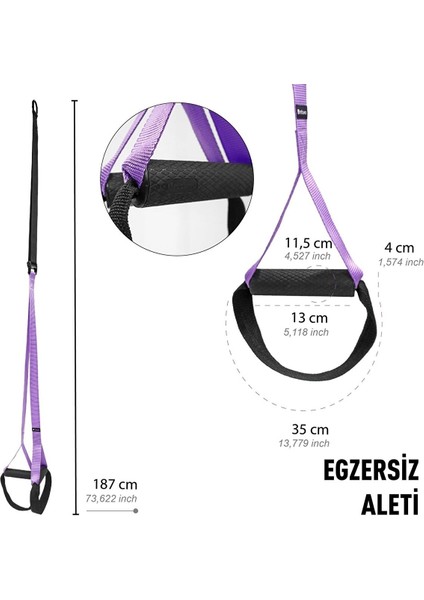 Suspension Trainer Cross Training Egzersiz Seti fiyatları