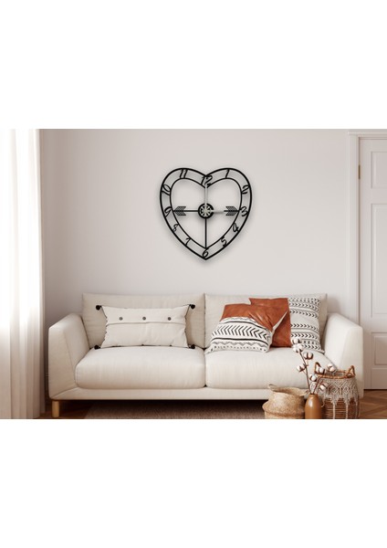 Kalp Metal Duvar Saati fiyatları