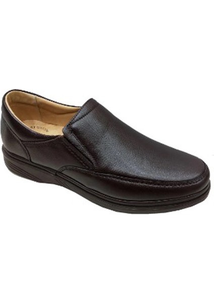 101-22 Deri Büyük Ayaklara Özel Erkek Ayakkabı 46-48