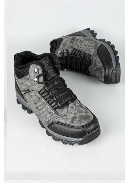 Xstep X6-22 Trekking Outdoor Kar Erkek Çocuk Bot