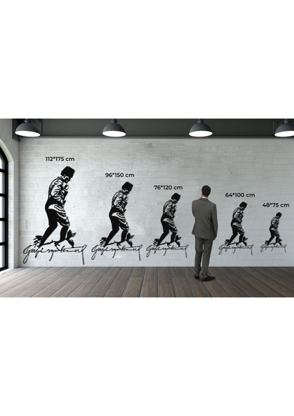 Atatürk Kocatepe Imza Metal Duvar Dekoru fiyatları