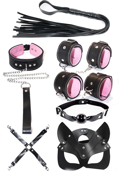 Kedi Maskeli Fetiş Seti