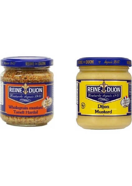 Dijon Mild 200 Gr. ve Taneli Hardal 200GR.
