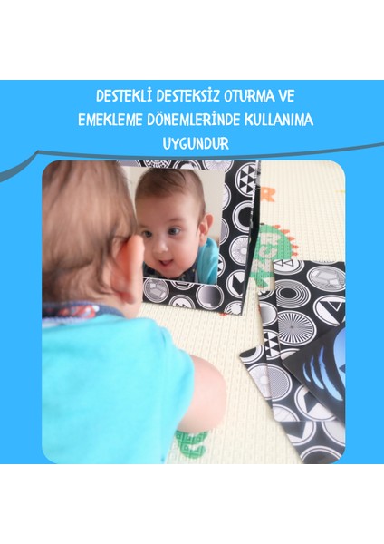 Tummy Time Bebek Aynası & Bebek Zeka Kartları modelleri