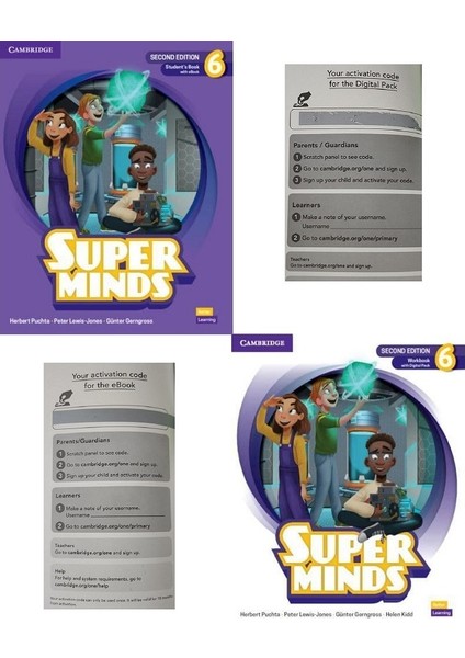 Super Minds 2E 6 Student's Book With Ebook + Workbook With Digital Pack