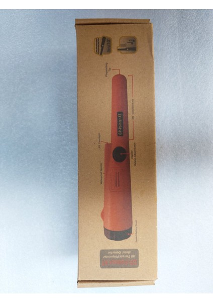 Gp-Pointer IP68 Metal Dedektörü 1 Metre Su Geçirmez ve 4 – 5 cm Algılıyor fiyatları