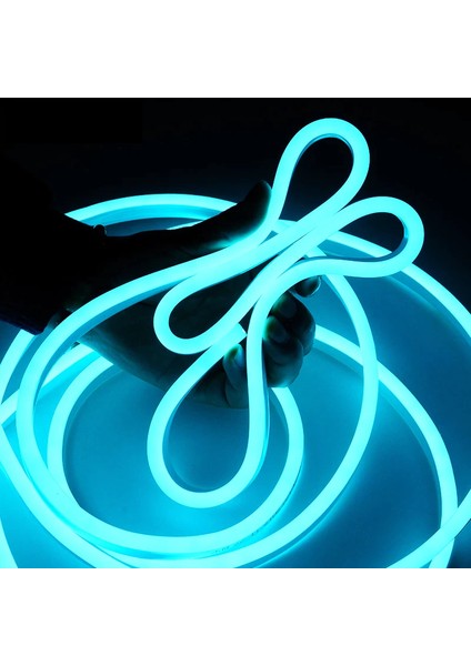 12V Neon LED Trafolu Esnek Neon LED Aydınlatma Trafolu Tak-Çalıştır Neon Şerit LED
