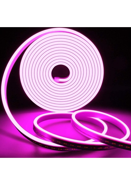 12V Neon LED Trafolu Esnek Neon LED Aydınlatma Trafolu Tak-Çalıştır Neon Şerit LED