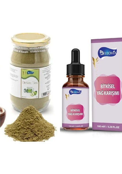 Elmalı Detox Çayı + Bitkisel Yağ Karışımı 100 ml