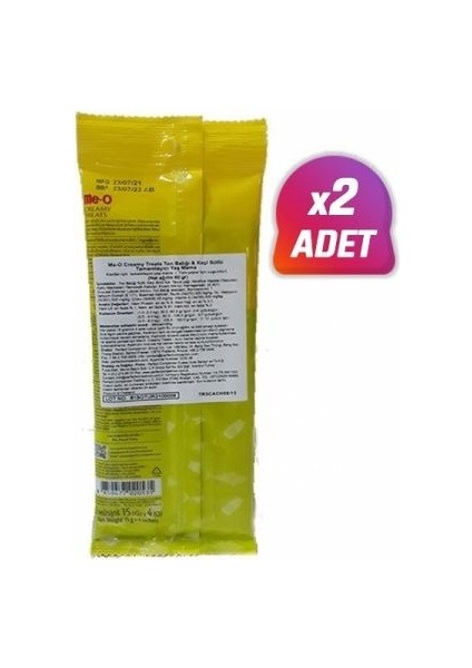 Meo Creamy Ton & Keçi Sütlü Kedi Ödülü 4X15 gr