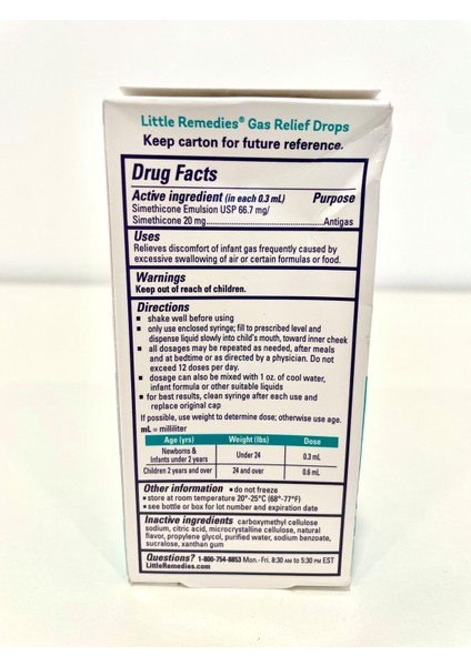 Little Remedies Gripe Su - Alkolsüz fiyatları