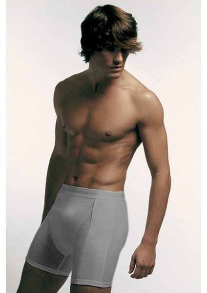 Çift Kaplan 855 Erkek Biyeli Elastanlı Boxer