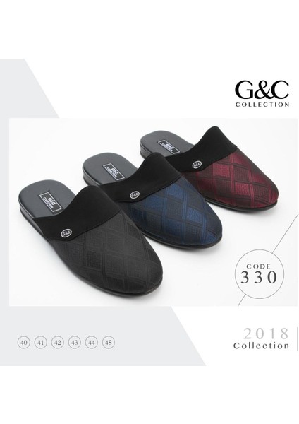 G&c 330 Poli Tabanlı Kumaş Erkek Çeyiz Terlik