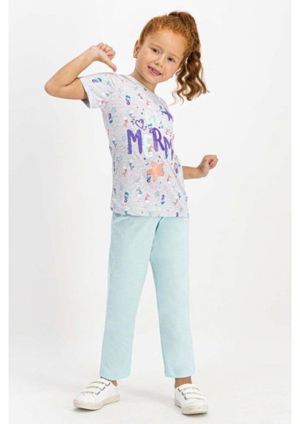 1743 Kısa Kol Kız Çocuk Pijama Takımı fiyatları