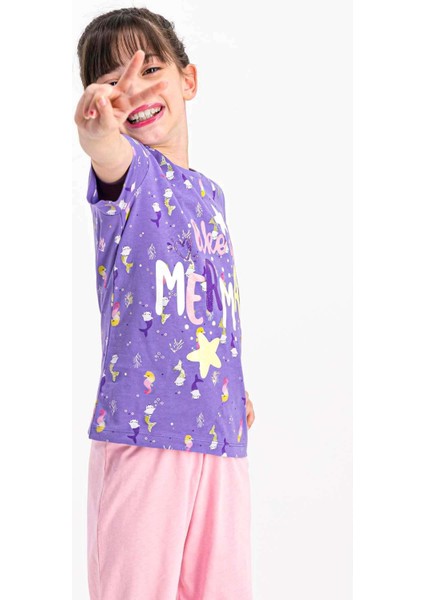 1743 Kısa Kol Kız Çocuk Pijama Takımı indirimleri