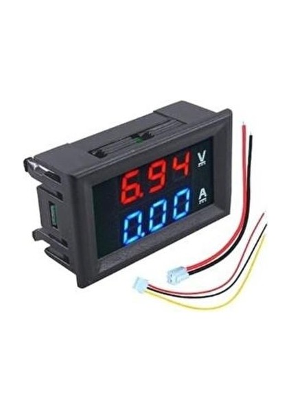 DC100V-10A 0.28'' Dijital Ampermetre Voltmetre