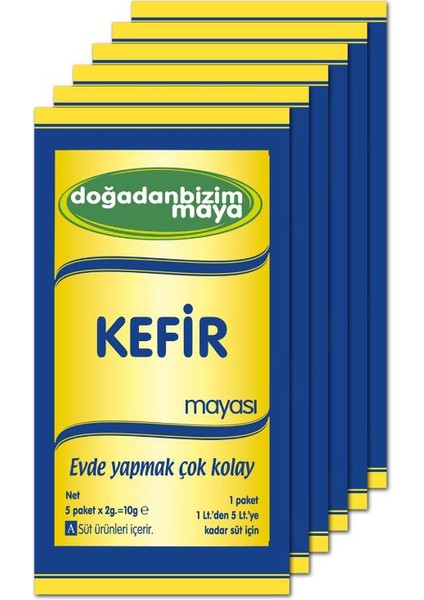Kefir Mayası 6 x 10 gr + Gıda Termometresi fiyatları