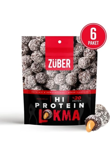 Hi Protein Lokma Kakaolu 6 x 84 gr