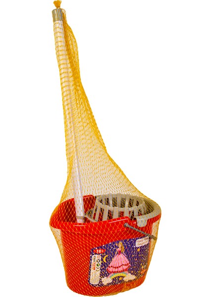 Besttoys Prenses Temizlik Kovası Fileli Küçük NO.6301 3011