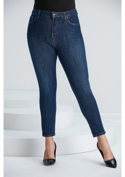 Büyük Beden Kim.lacivert Pantolon