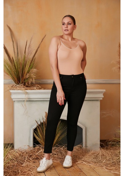 Büyük Beden Siyah Pantolon indirimleri