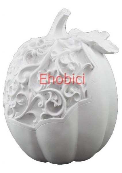 Polyester Büyük Süslü Kabak 24X20 cm HYK317