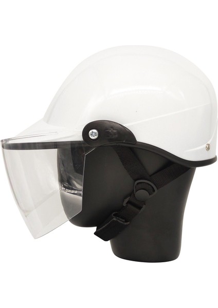 Motosiklet Jokey Kask Camlı Beyaz Standart Beden fiyatları