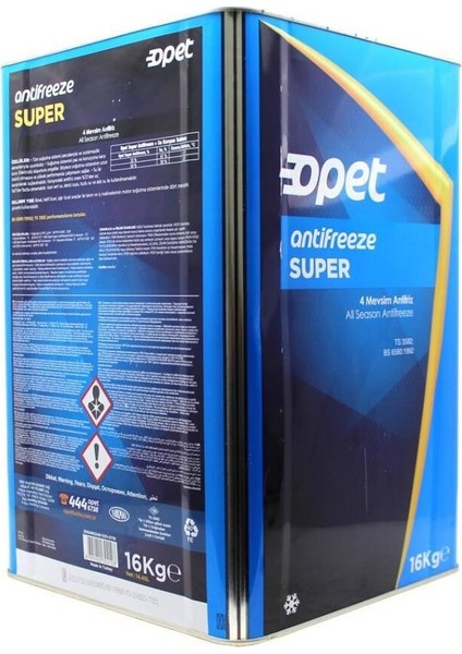 Süper Antifiriz 16 kg