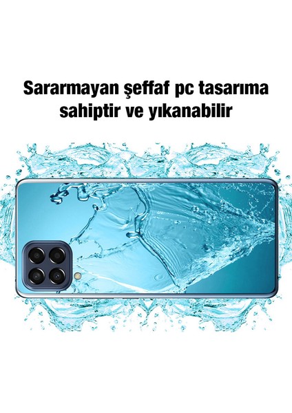 Sm Galaxy M33 5g (SM-M336B) Kılıf Kamera Korumalı Ultra Ince Şeffaf Kılıf