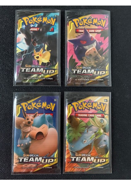 Team Up Sun-Moon Oyun Kartı (4 Paket) fiyatları