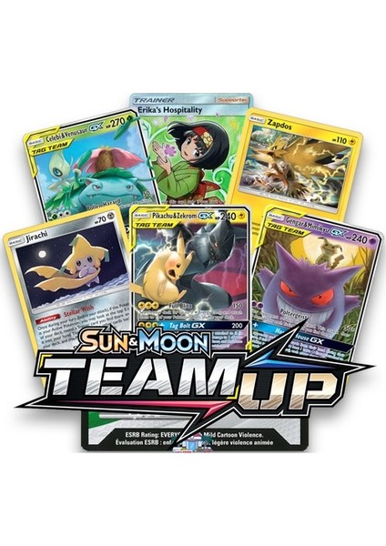 Team Up Sun-Moon Oyun Kartı (4 Paket) modelleri
