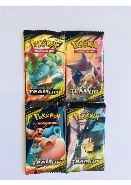 Team Up Sun-Moon Oyun Kartı (4 Paket) fırsatları
