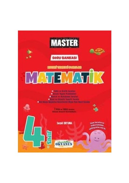 Okyanus 4. Sınıf Master Matematik Soru Bankası