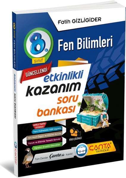 Yeni 8.Sınıf LGS Fen Bilimleri Kazanım Soru Bankası