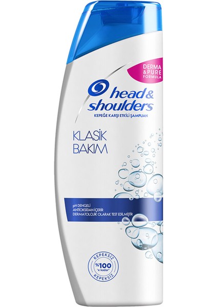 Head & Shoulders Şampuan Klasik Bakım 350 Ml X 6 Adet