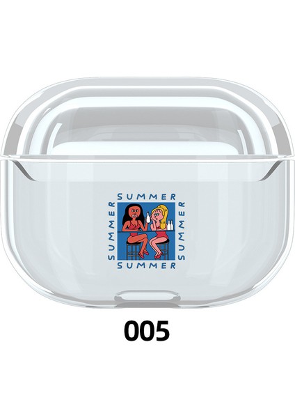 Airpods Pro Için Plastik Kılıf - Şeffaf (Yurt Dışından)