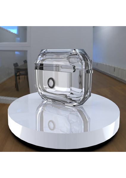 Airpods Pro Için Plastik Kılıf - Gri (Yurt Dışından)